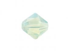 bicone 4 mm: chrysolite opal