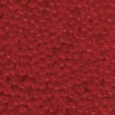 miyuki drops matt áttetsző piros 10 gr