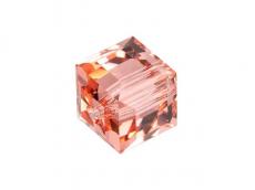 5601 kocka gyöngy 8 mm: rose peach