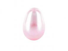 Swarovski igazgyöngy utánzat csepp 11x8 mm: rosaline pearl