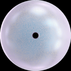 kristály tekla 4 mm: iridescent dreamy blue