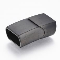 rozsdamentes acél mágneses kapcsoló 12 x 6 mm matt fekete