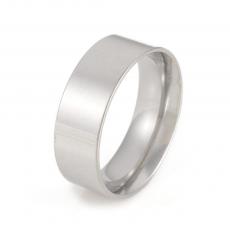 rozsdamentes acél platinum színű férfi gyűrű/b 11-es méret