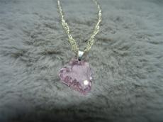 Swarovski kristály ferde szív medálos nyaklánc rosaline
