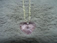 Swarovski kristály szív medálos nyaklánc rosaline