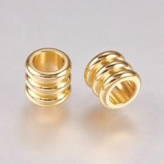 rozsdamentes acél hármas gyűrű köztes 1 db arany színű