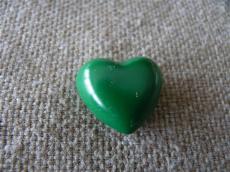 Angyalhívó csengő szív zöld