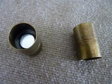 antik réz mágneskapcsoló 15 mm