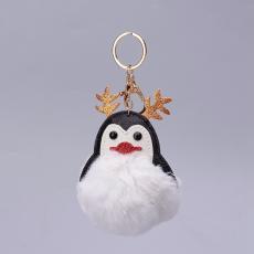 pom pom kulcstartó: pingvin