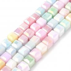 kockagyöngy: pasztel mix 20 db másodosztályú