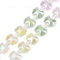 masni alakú gyöngy: opál fehér AB 1 db