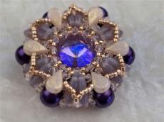 Krizantém medál minta