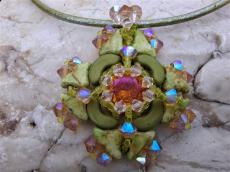 Bonjour medál gyöngycsomag + ingyenes minta - zöld