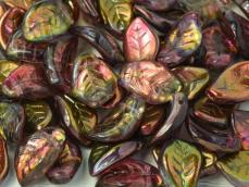 hullámos levél gyöngy crystal magic wine 5 db