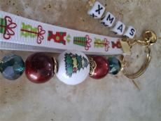 kulcstartó készítő csomag karácsonyfás