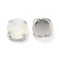 foglalatos üveg kaboson kerek 12 mm: fluorescent crystal