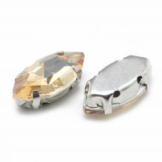 foglalatos üveg kaboson navette pezsgő 10 x 5 x 4 mm