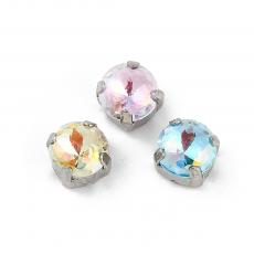 foglalatos üveg kaboson kerek 8 mm: moonlight light rose