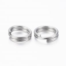 szerelőkarika: dupla rozsdamentes acél 5 x 1 mm 20 db