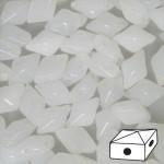 Diamonduo gyöngy: tejfehér 10 db