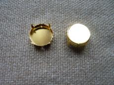 foglalat 16 mm arany