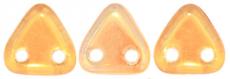 kétlyukú háromszög gyöngy: rosaline celsian 20 db
