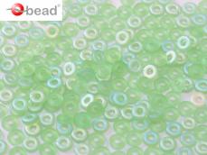 O-bead: matt peridot AB 2,5 g