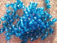 3 mm csiszolt capri blue 50 db