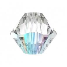 bicone 3 mm: crystal AB Xilion