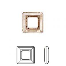 sw 4439 square ring crystal golden shadow 20 mm