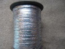 ezüst lurex szalag 3,5 mm 2 m