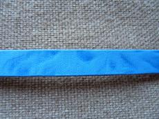 márványozott bőr karkötő alap kék 1 cm