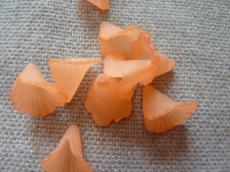 akril virág matt narancs/n 10 db