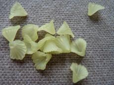 akril virág matt világos lime/k 10 db