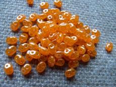 superduo gyöngy: lüszteres opál narancs 10 g
