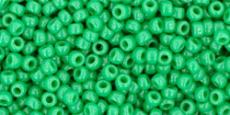Toho 11/0 opaque shamrock (zöld) 10 g (47D)