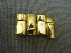 mágneses/k kapcsoló bőrhöz 10 x 4,5 mm arany másodosztályú