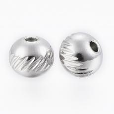 6 mm vésett rozsdamentes acél gömb 10 db