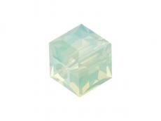 5601 kocka gyöngy 6 mm: chrysolite opal