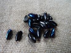 Preciosa chilli gyöngy: fekete azuro 10 db