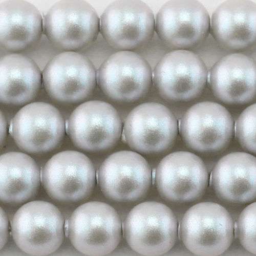 kristály tekla 6 mm: iridescent dove grey pearl