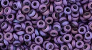 Demi Round 8/0: gold lustered matt plum 2,5 g