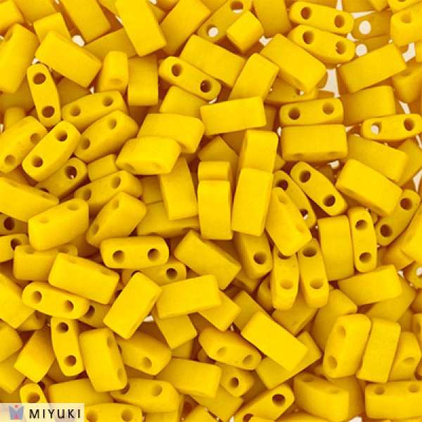 miyuki half tila matt opaque canary kb. 2,5 g