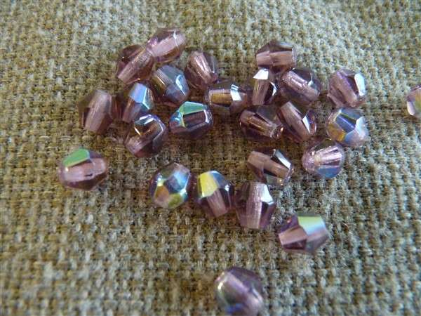 cseh bicone 6 mm amethyst AB 25 db