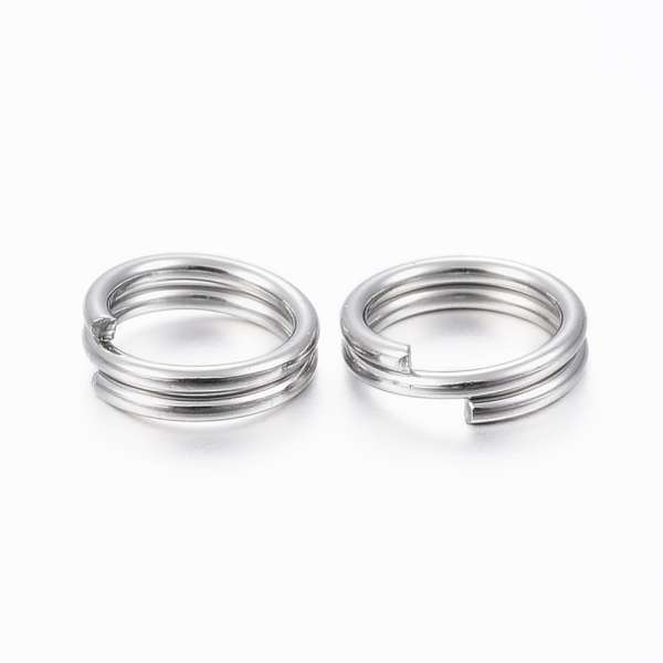 szerelőkarika: dupla rozsdamentes acél 5 x 1 mm 20 db