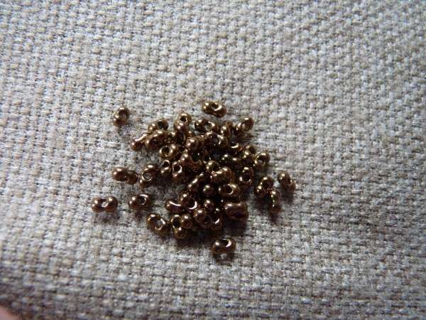 masnigyöngy: jet bronze 10 g