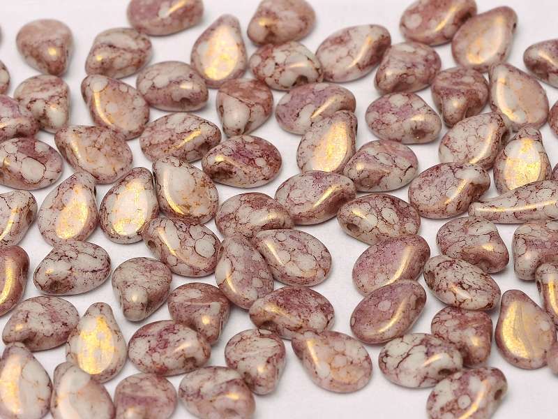 Pip gyöngy: terracotta purple 20 db
