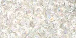 Toho magatama 3 mm kristály AB 10 g