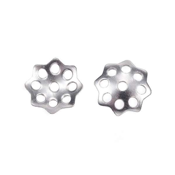 gyöngykupak: rozsdamentes acél pöttyös 6 mm 20 db