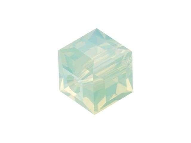 5601 kocka gyöngy 6 mm: chrysolite opal